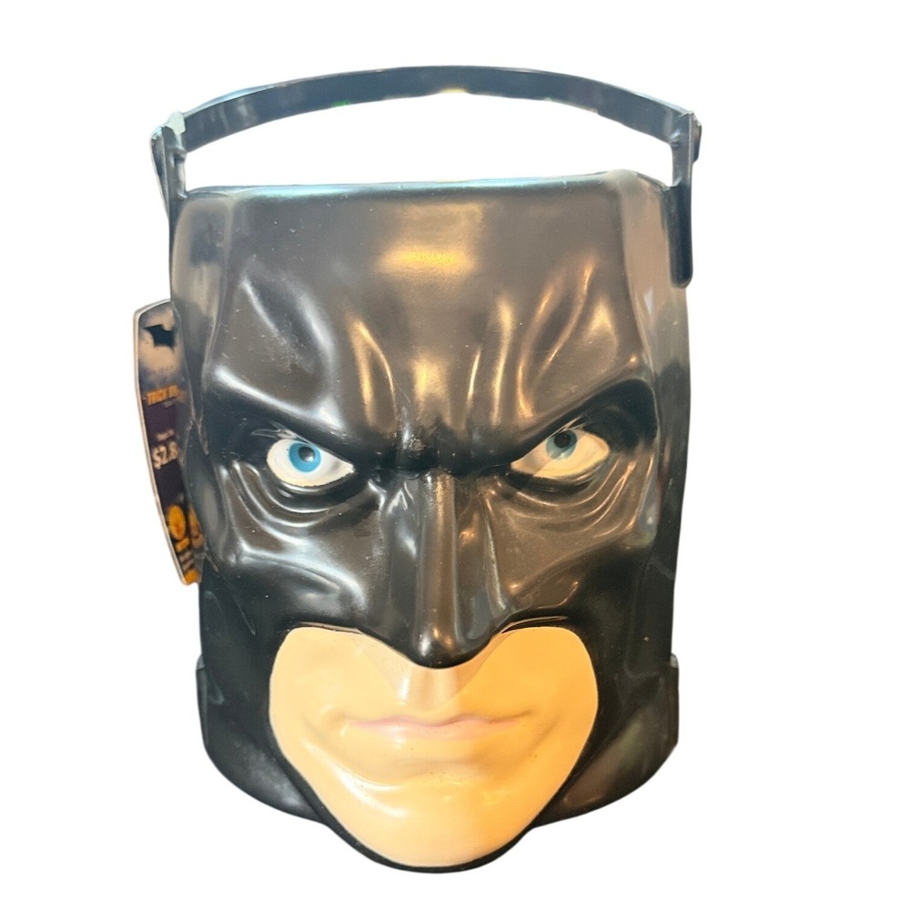 New Vintage Rubies Batman "The Dark Knight" Warner Bros. Trick-or-Treat Pail